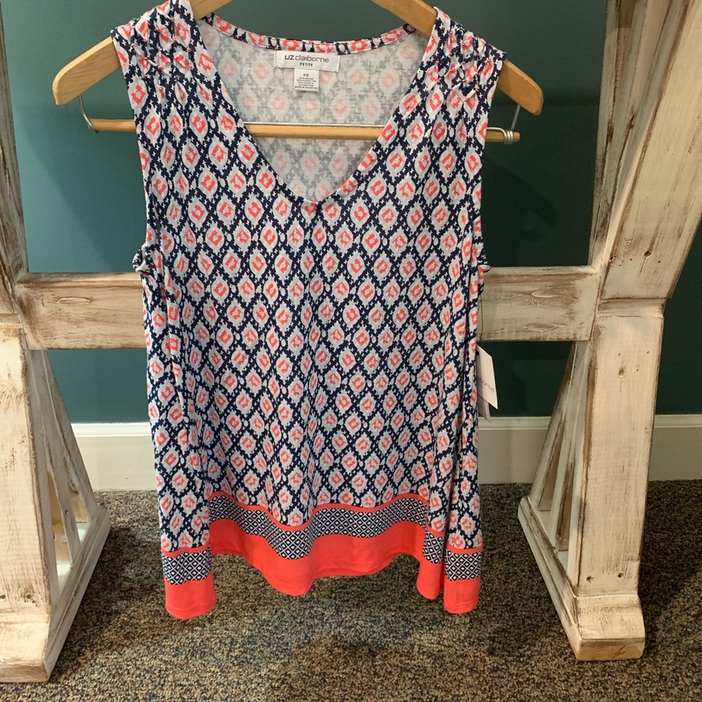 Liz Claiborne sleeveless top